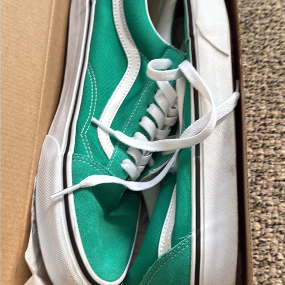 Vans Old Skool Pepper Green 10M - Picture 4 of 5